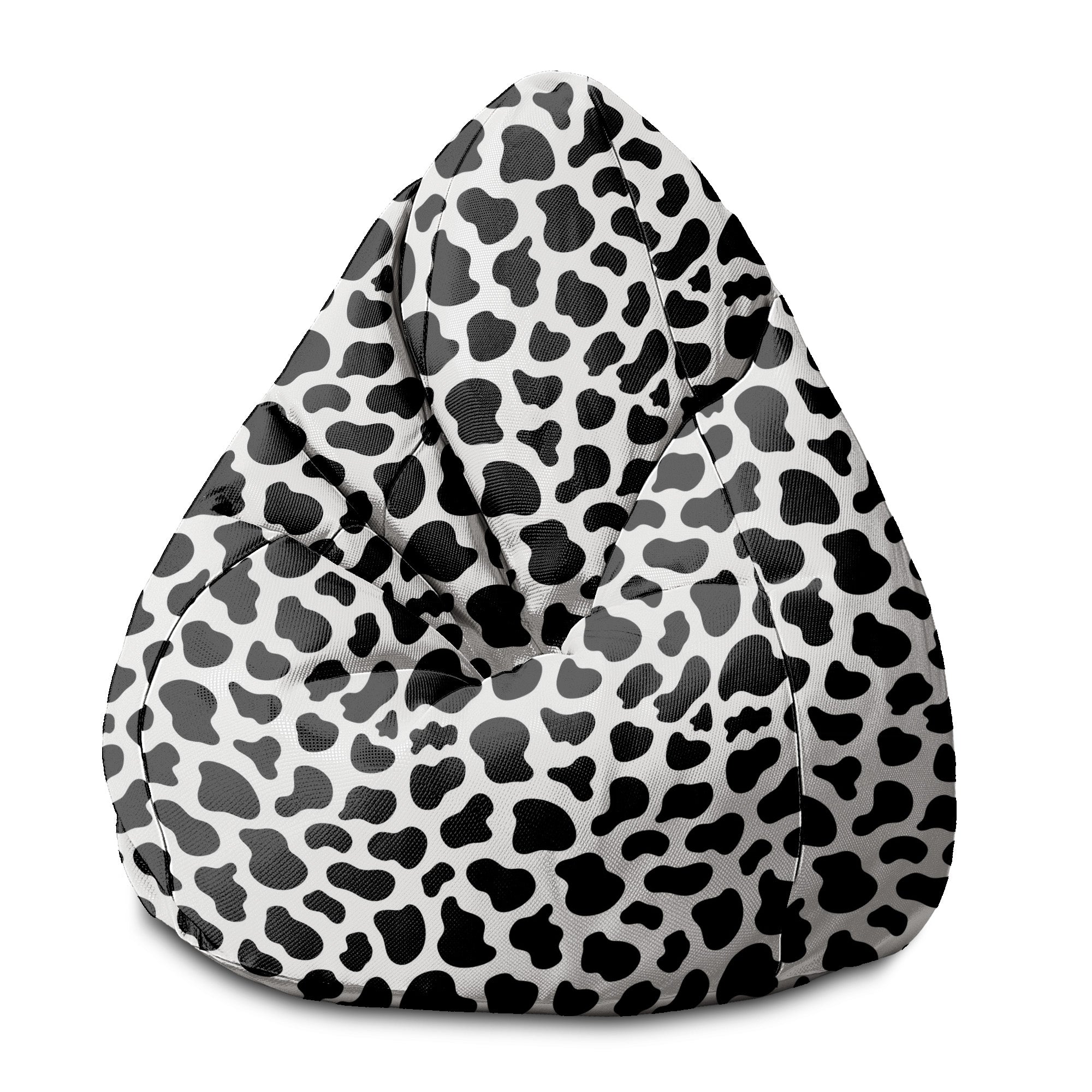 Puf Pearshape Cow Print-S-Oxford