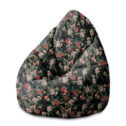 Puf Pearshape Dark Jungle Exotic-M-Velvet