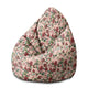 Puf Pearshape Dark Jungle Pink-M-Oxford