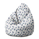 Puf Pearshape Doves-M-Velvet