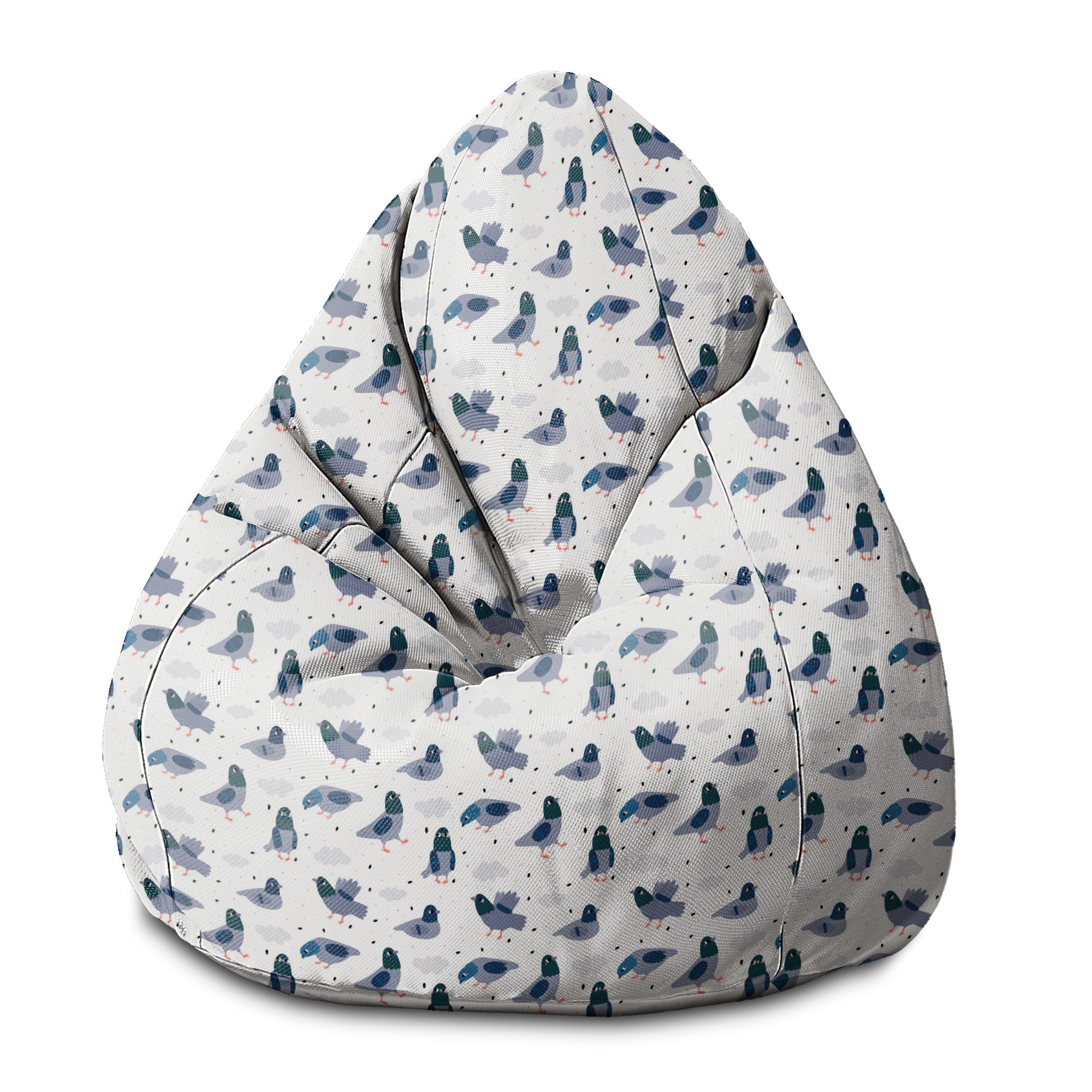 Puf Pearshape Doves-S-Oxford