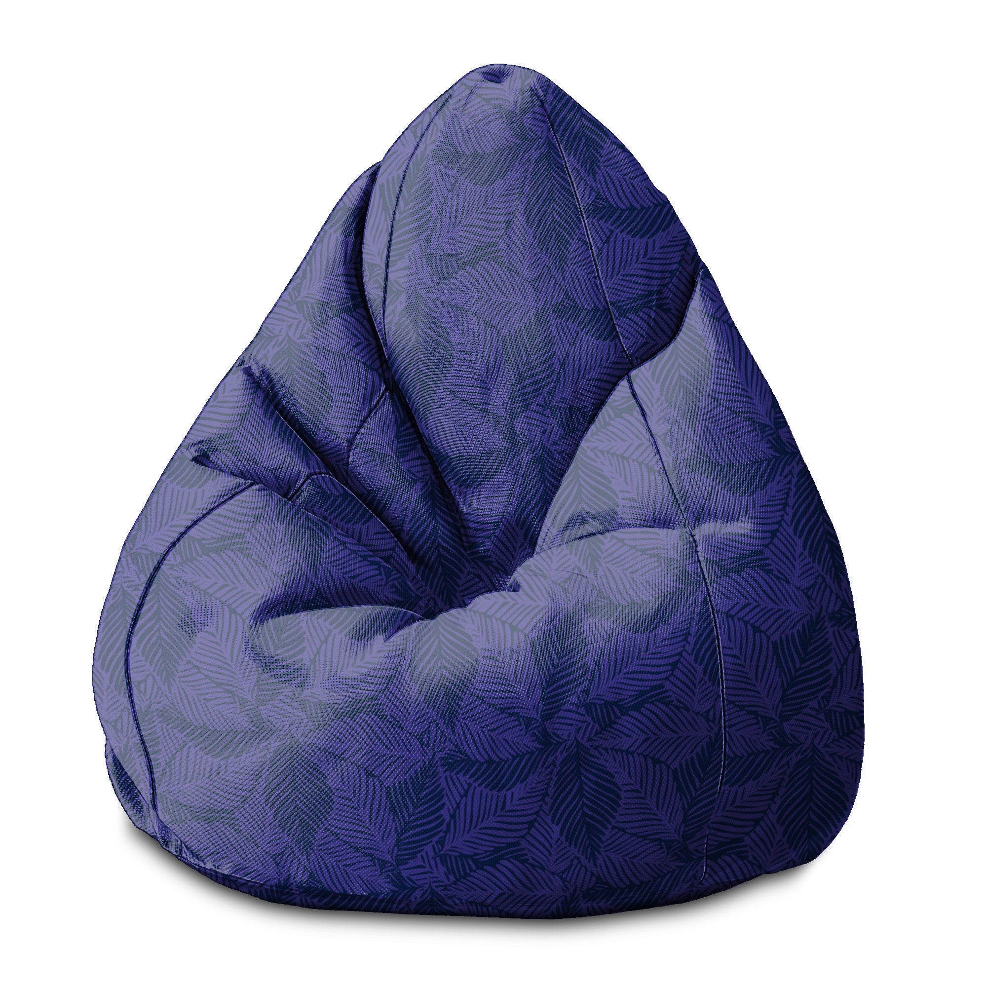 Pearshape Pouf Exotic Jungle Plant-S-Velvet