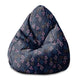 Puf Pearshape Geometric Flower-S-Oxford