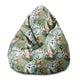 Puf Pearshape Kwiatowa Akwarela