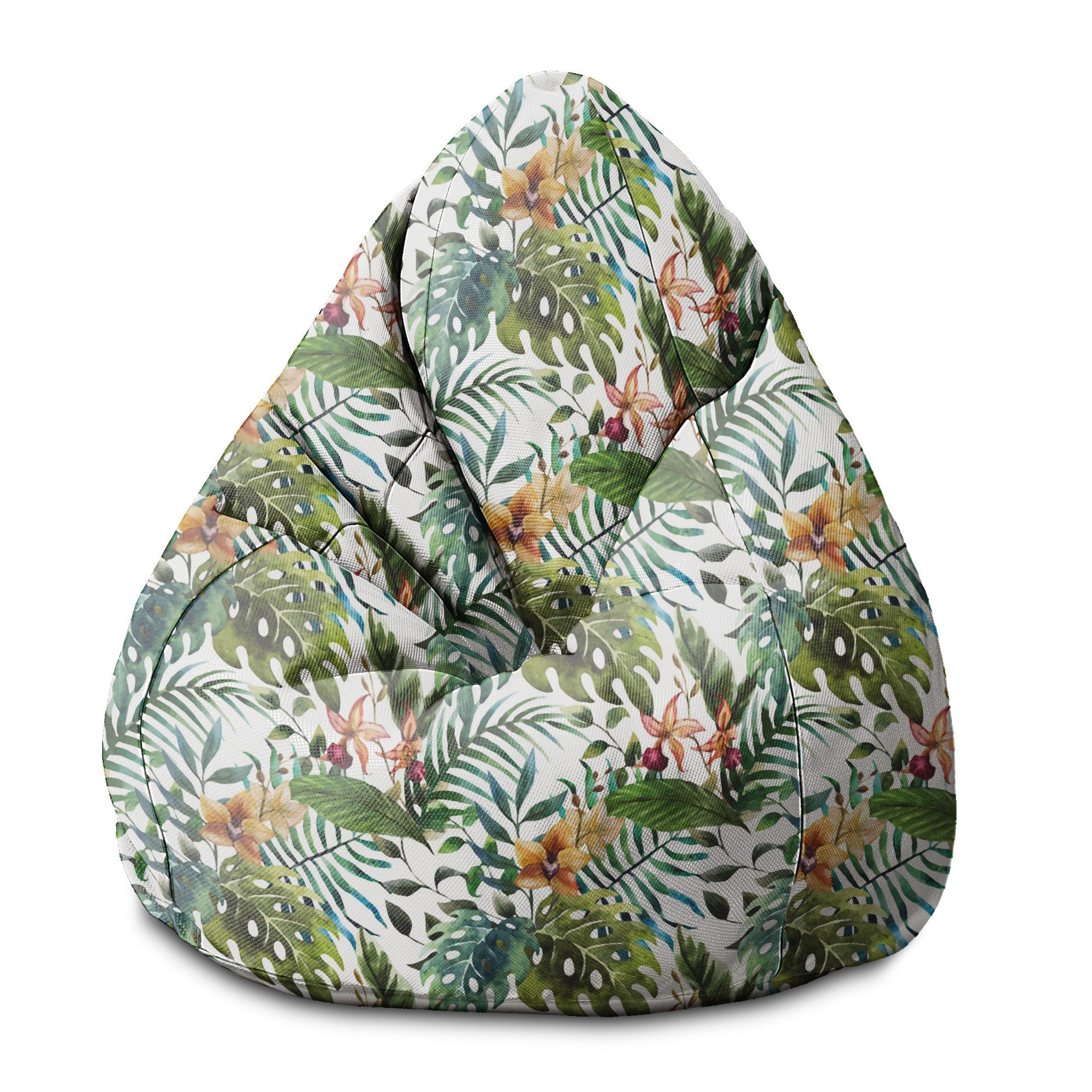 Puf Pearshape Kwiatowa Akwarela-S-Velvet