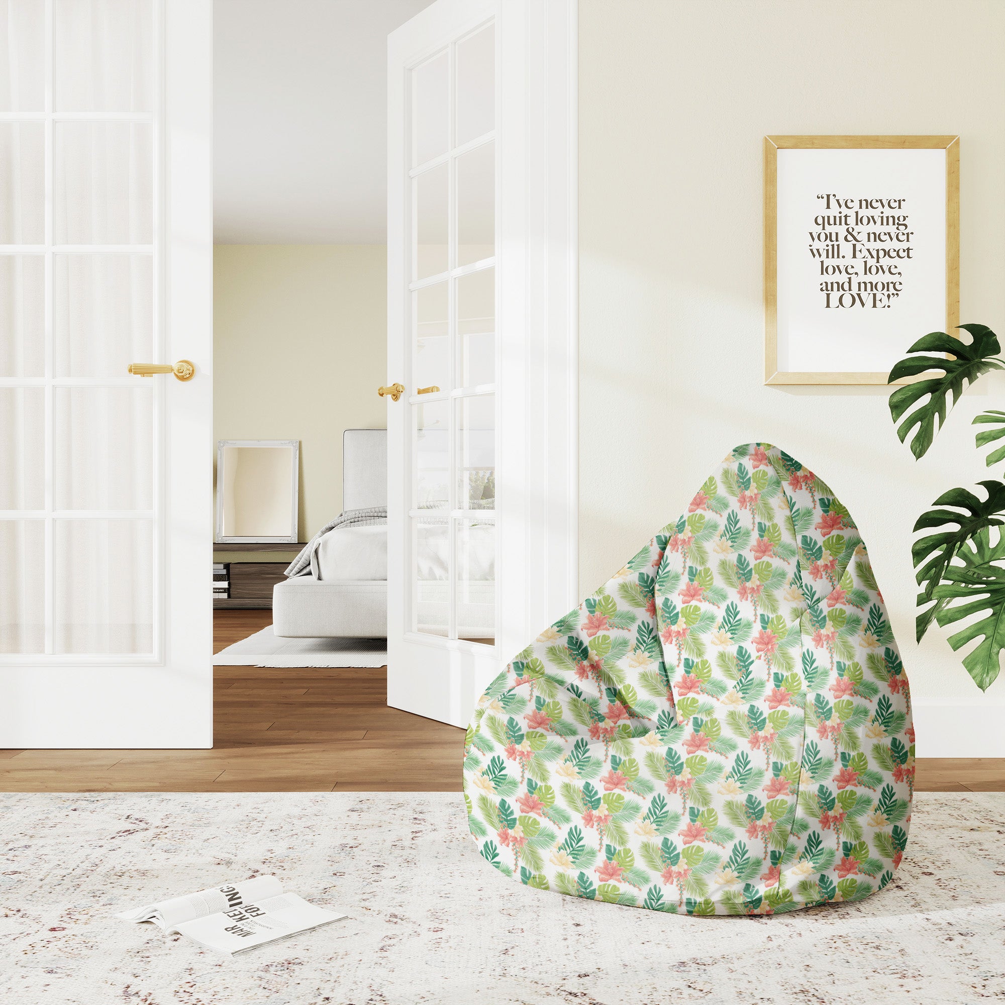 Puf Pearshape Tropical-M-Oxford