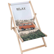 Leżak drewniany Relax