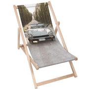 Leżak drewniany Retro Roadster
