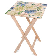 Stolik drewniany Blue Wild Flowers