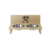 Dog Bowl Stand Dachshunds-S