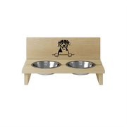 Dog Bowl Stand Russell Terriers-L