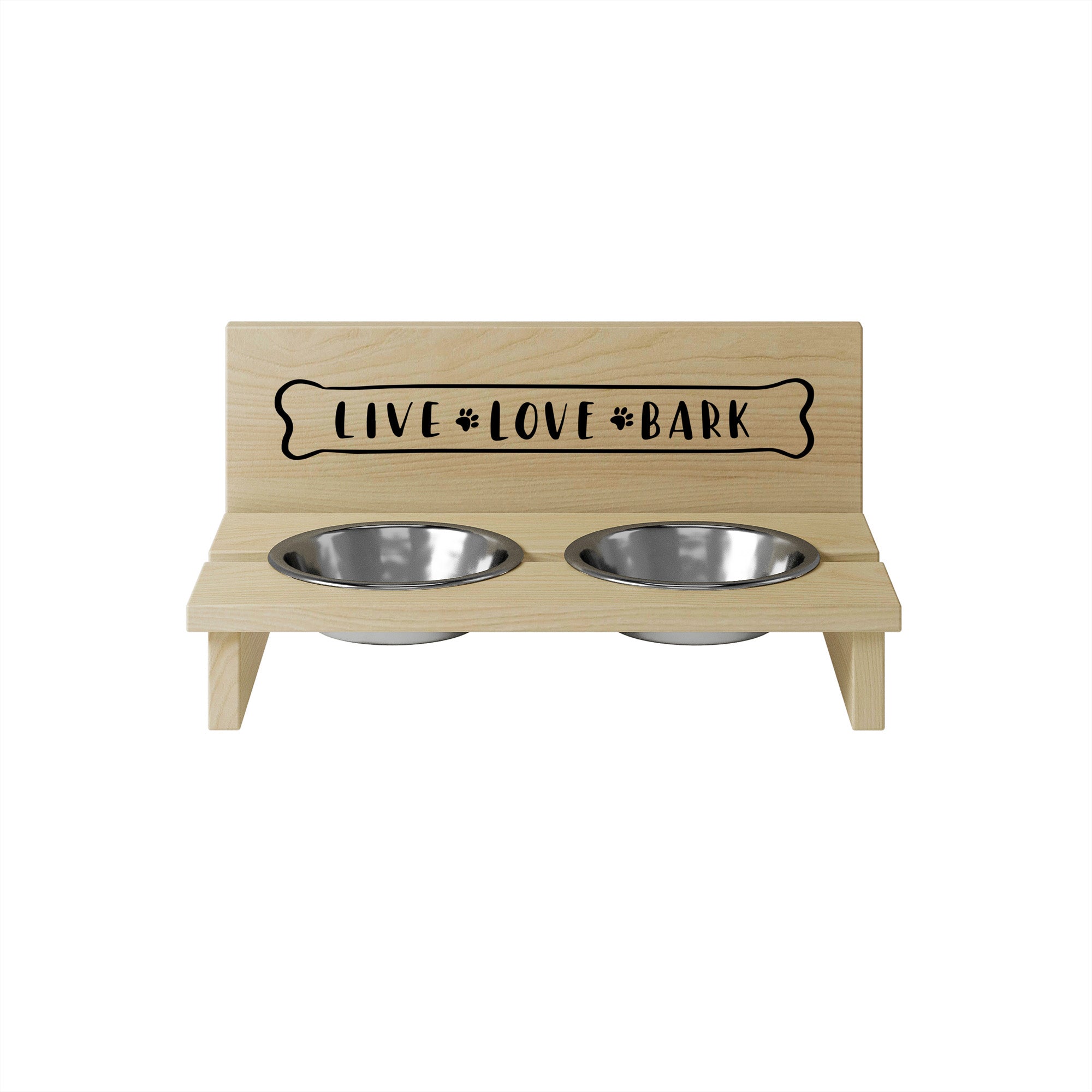 Futternapfständer für Hund Live Love Bark-L