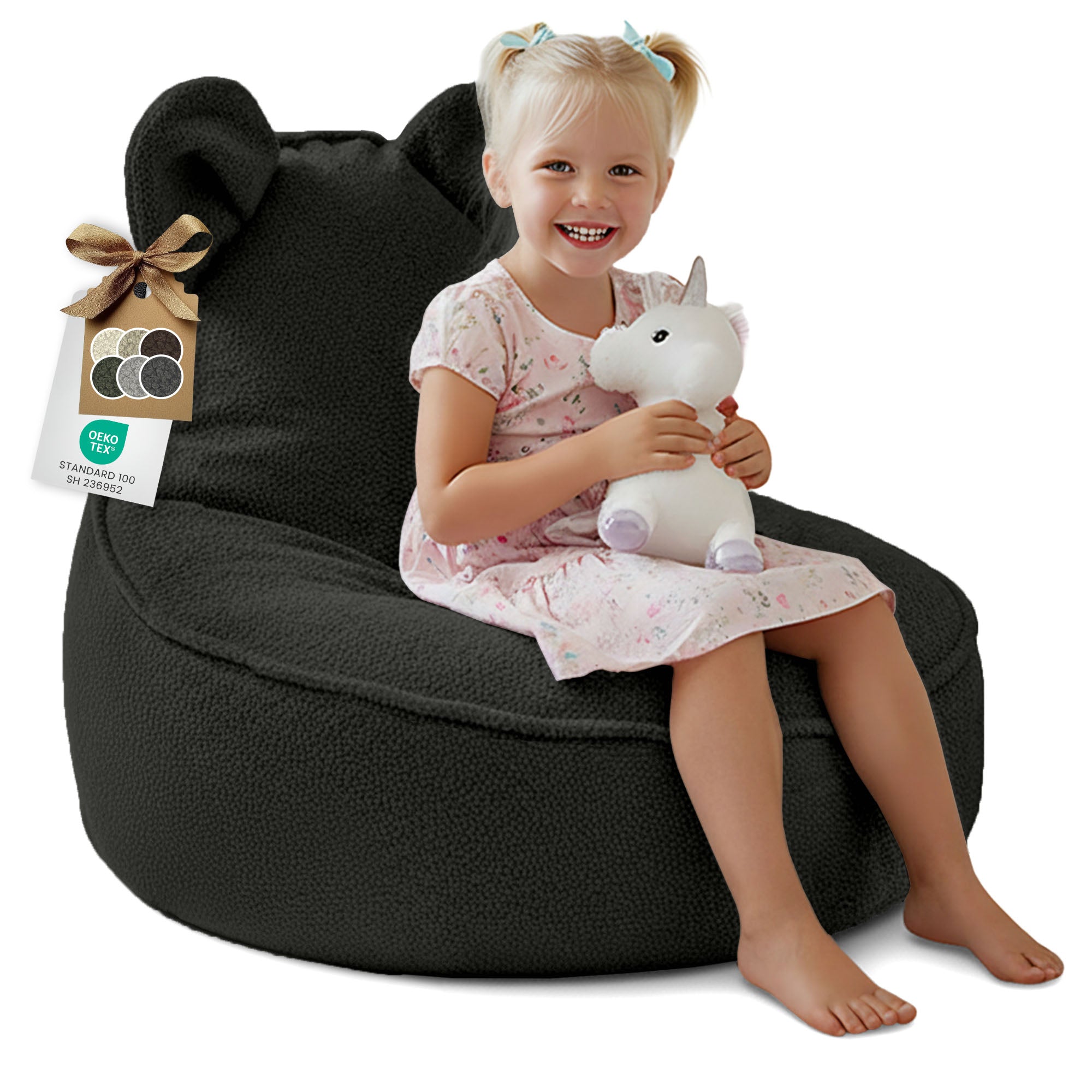 Beanbag Animo Mouse Pearl Grey
