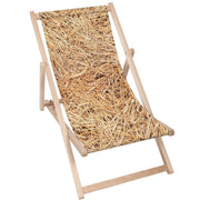 Leżak drewniany Village Straw