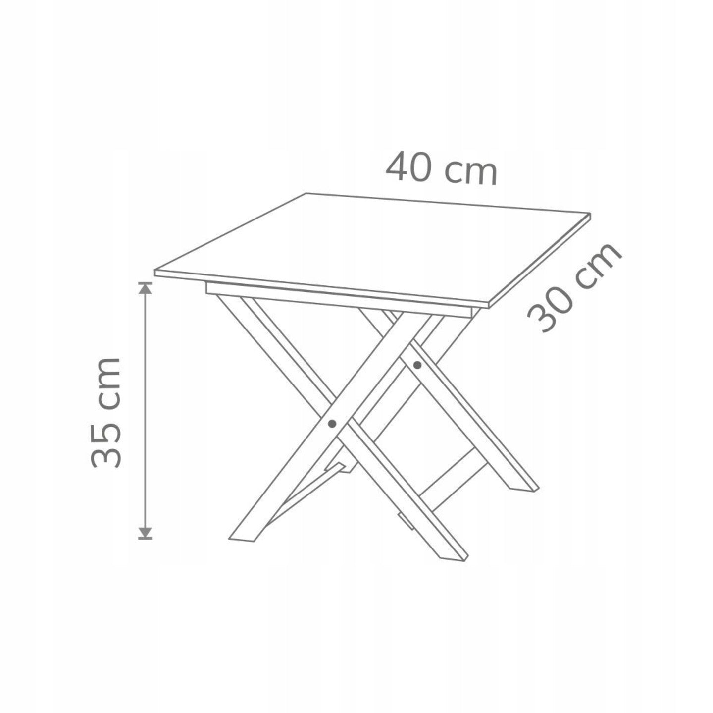 Set Liegestuhl und Tisch Papa Grillmeister