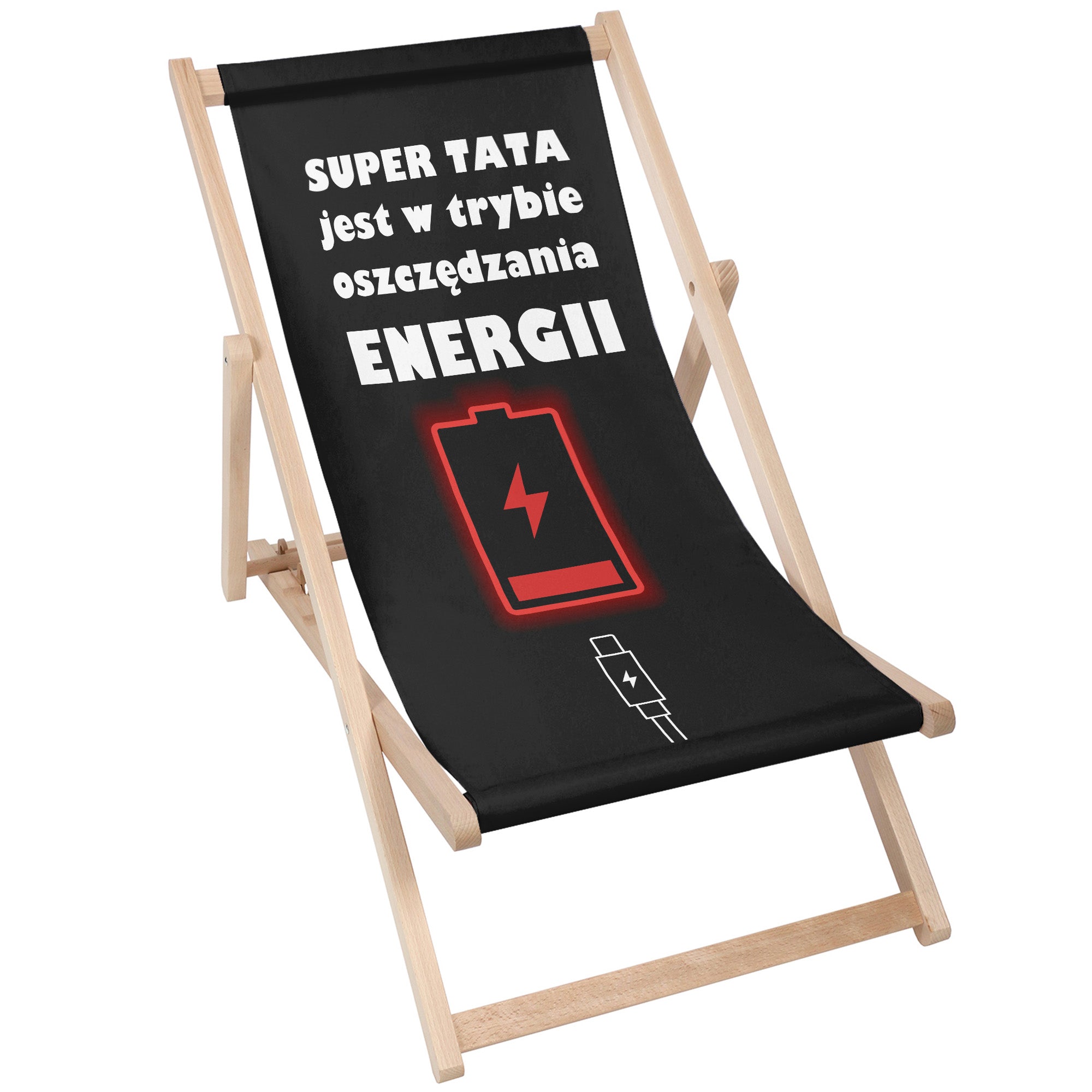 Deck Chair and Table Set Dad is in Battery Saver Mode