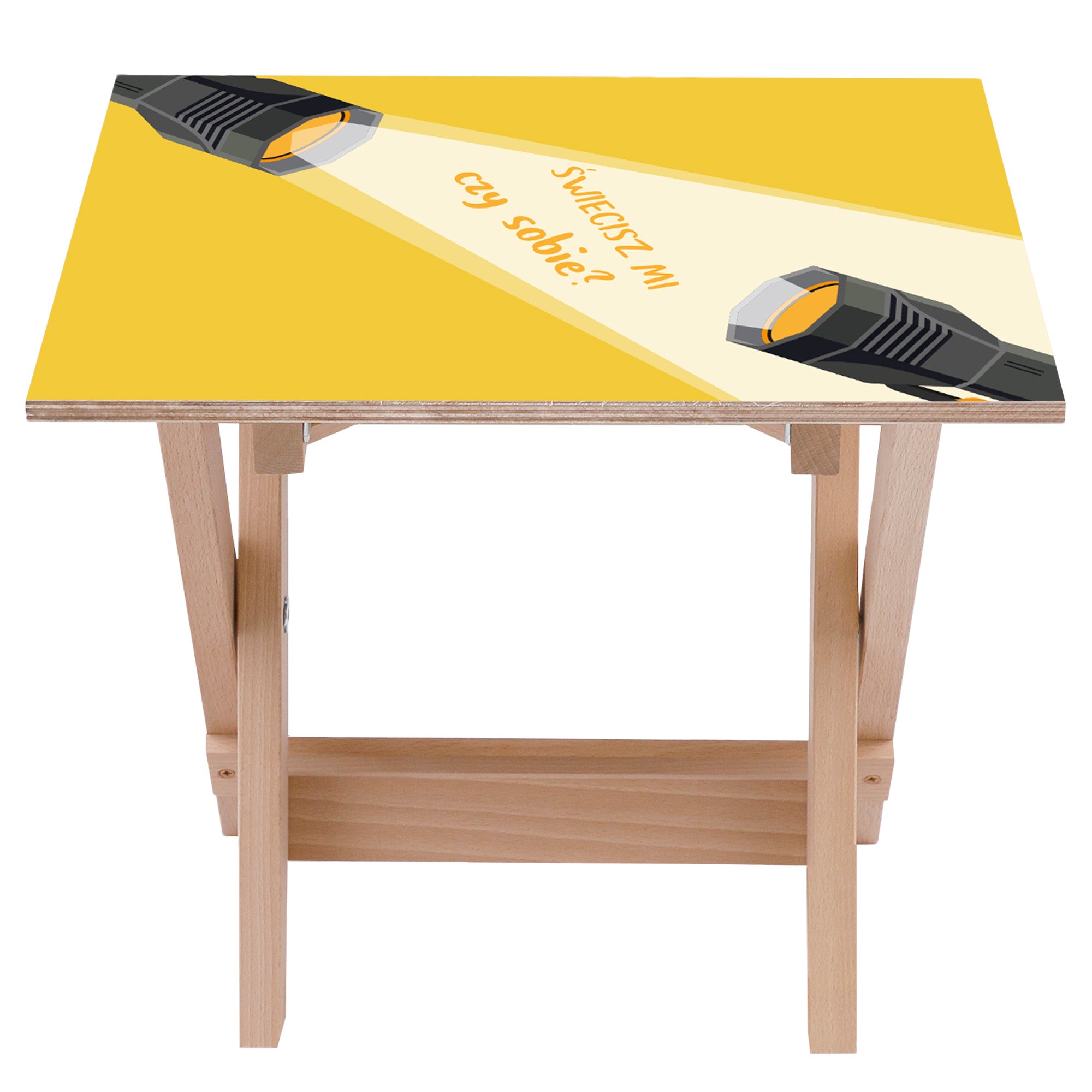 Deck Chair and Table Set Are You Shining for Me or Yourself