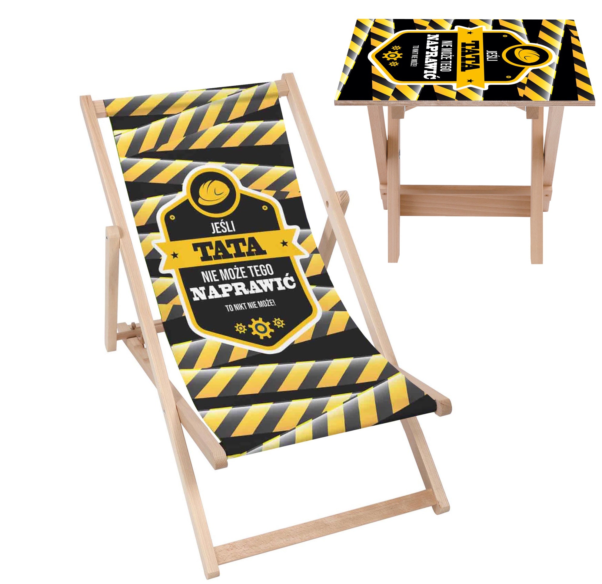 Deck Chair and Table Set Dad Fixes Things