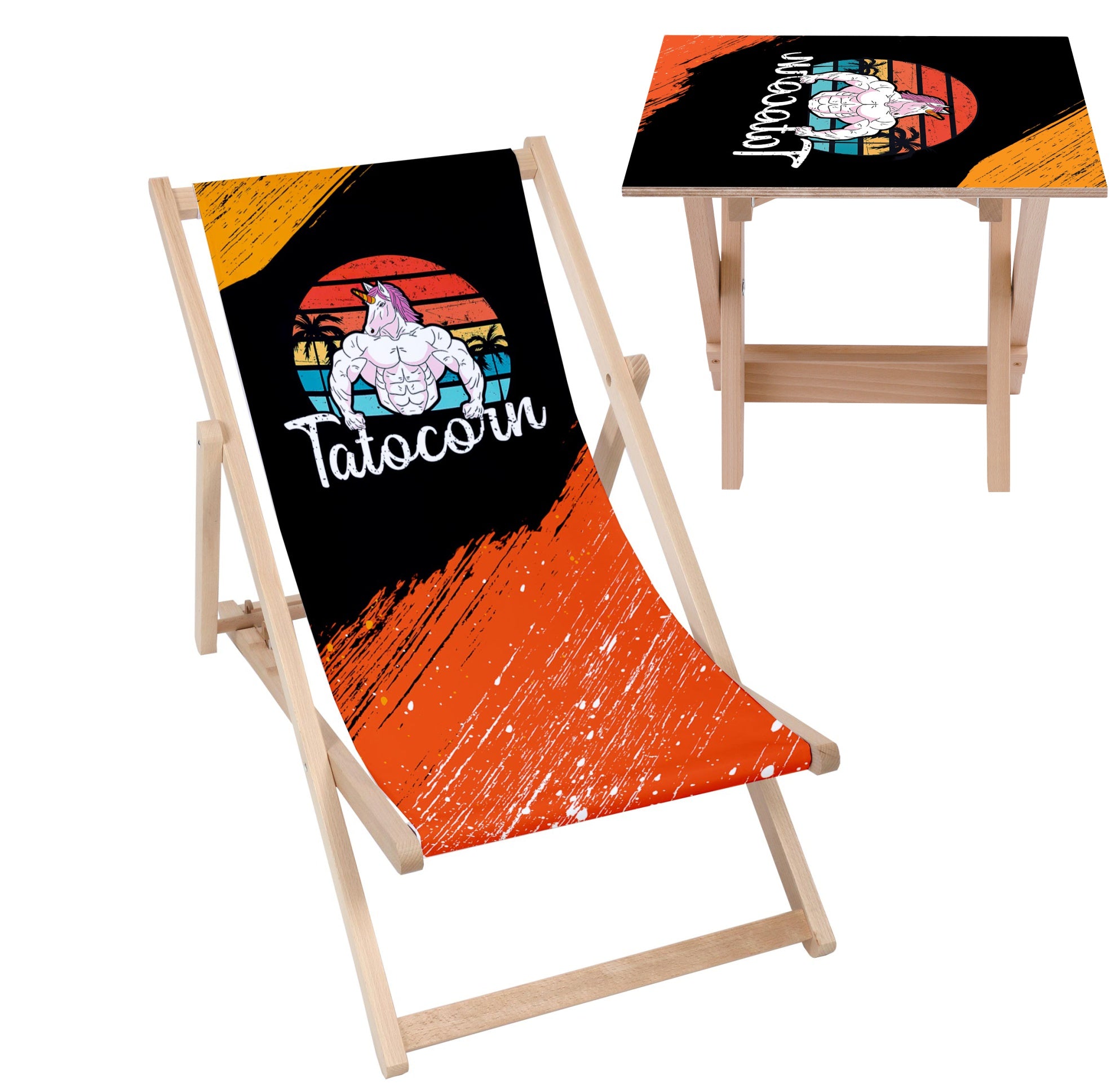 Zestaw Leżak i stolik Tatocorn