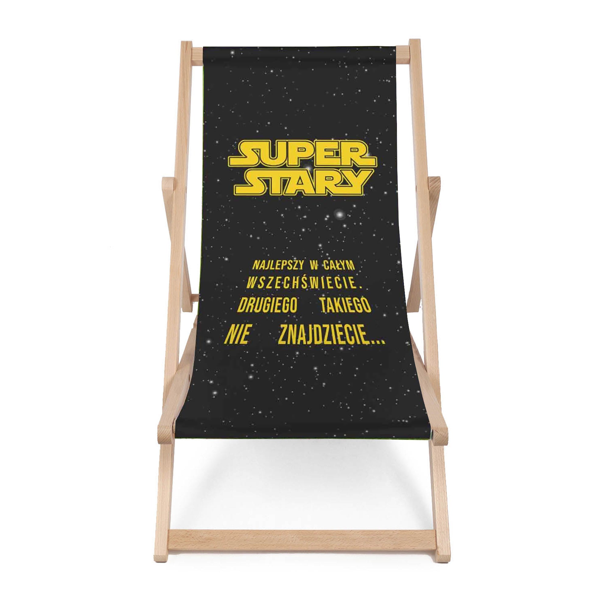 Deck Chair and Table Set Super Old Man