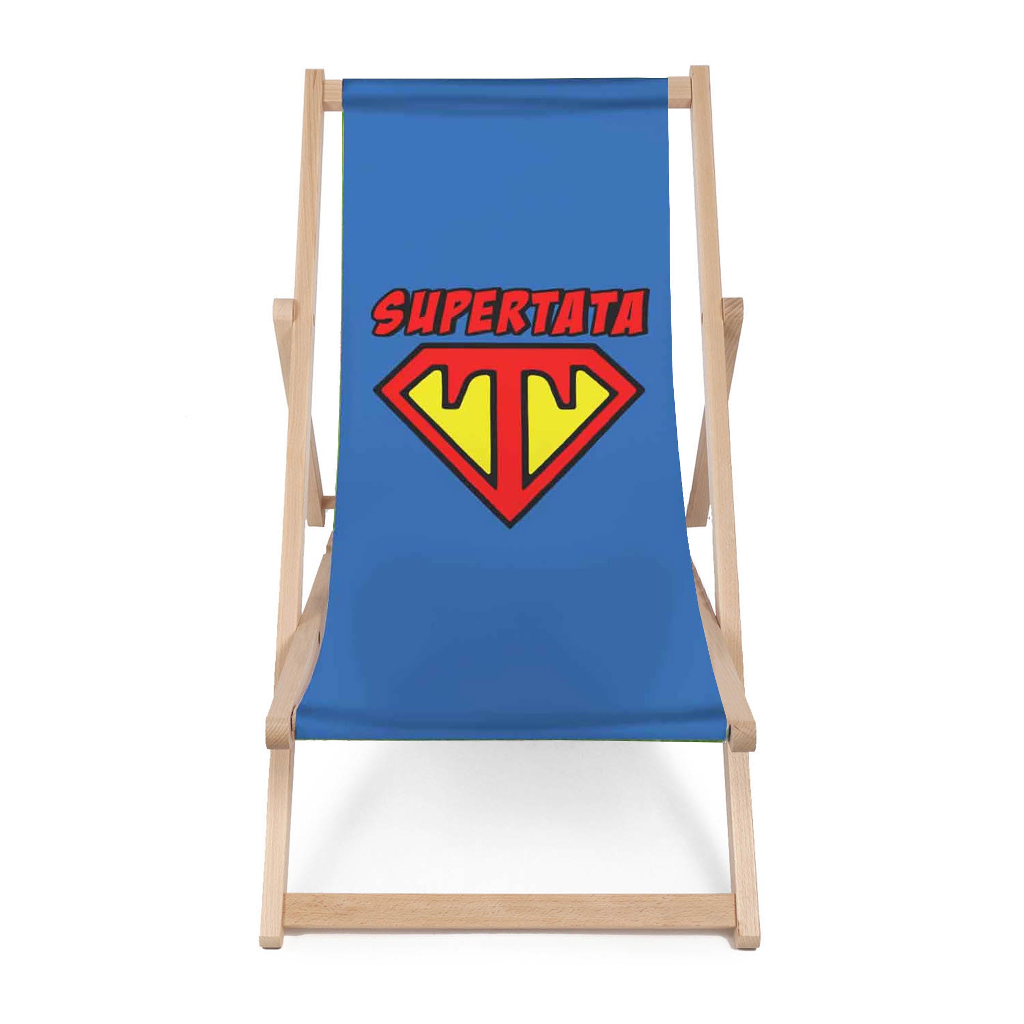 Set Liegestuhl und Tisch Super Papa
