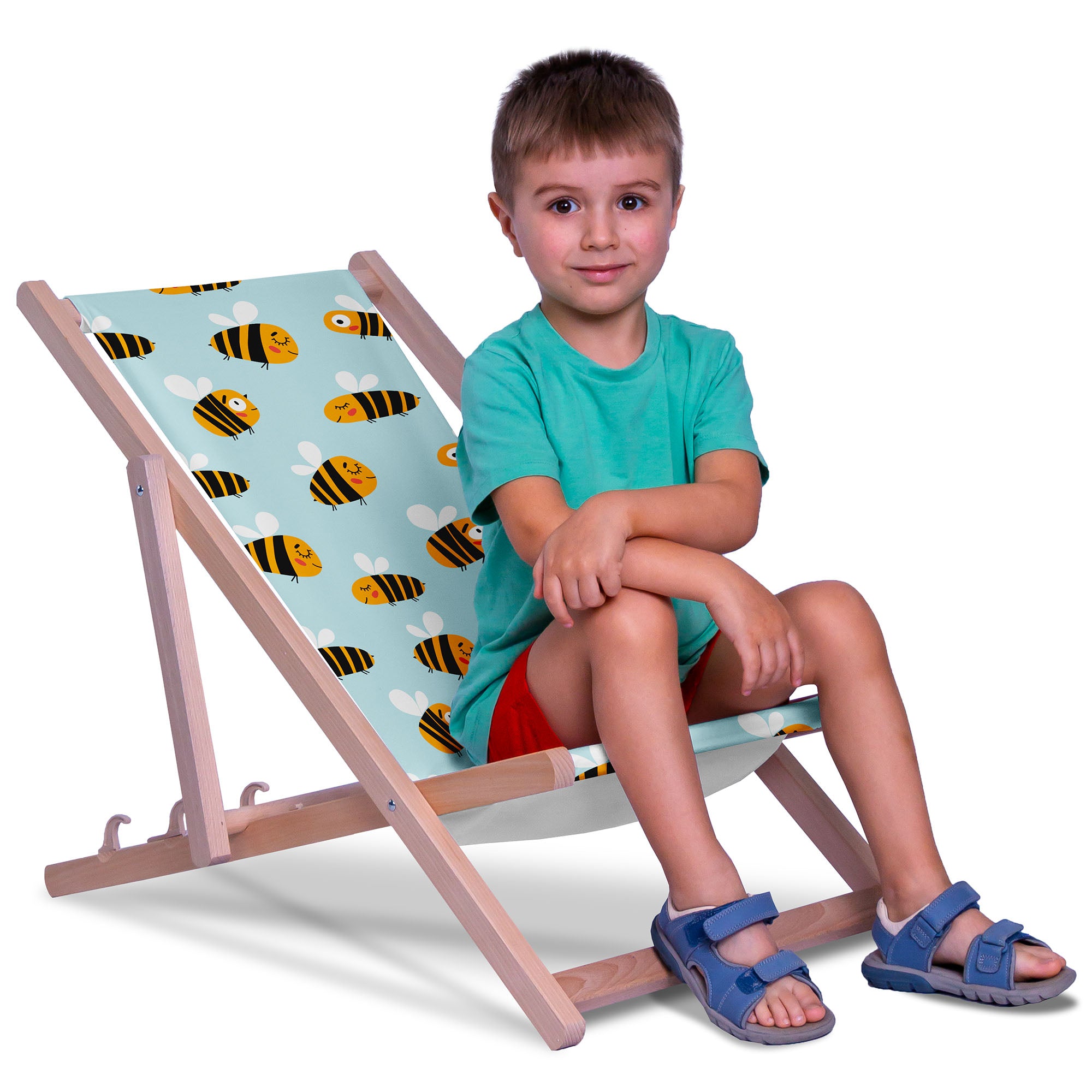 Leżak drewniany Bee Life