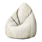 Sitzsack Birnenform Beige Warmes Pampasgras-Oxford