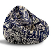 Puf Paradise Black Tattos-Velvet