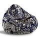 Puf Paradise Black Tattos-Velvet