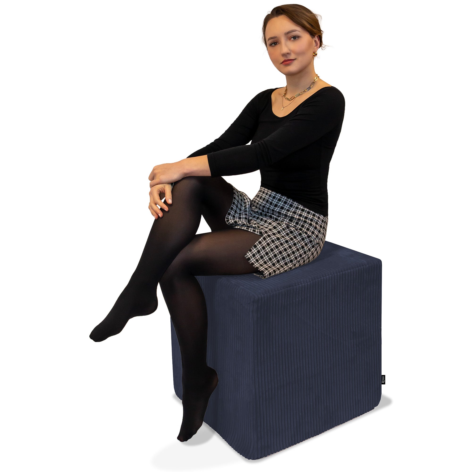 Qubik Pouf Blueberry Pie
