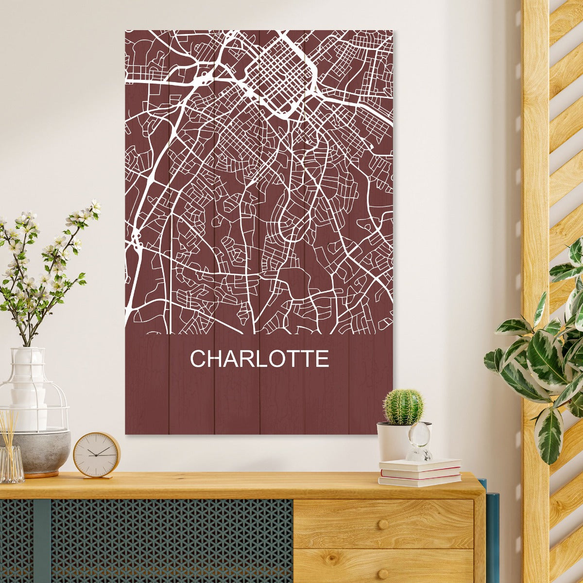 Obraz Wood Charlotte