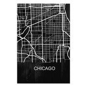 Bild Holz Chicago-60x90 cm