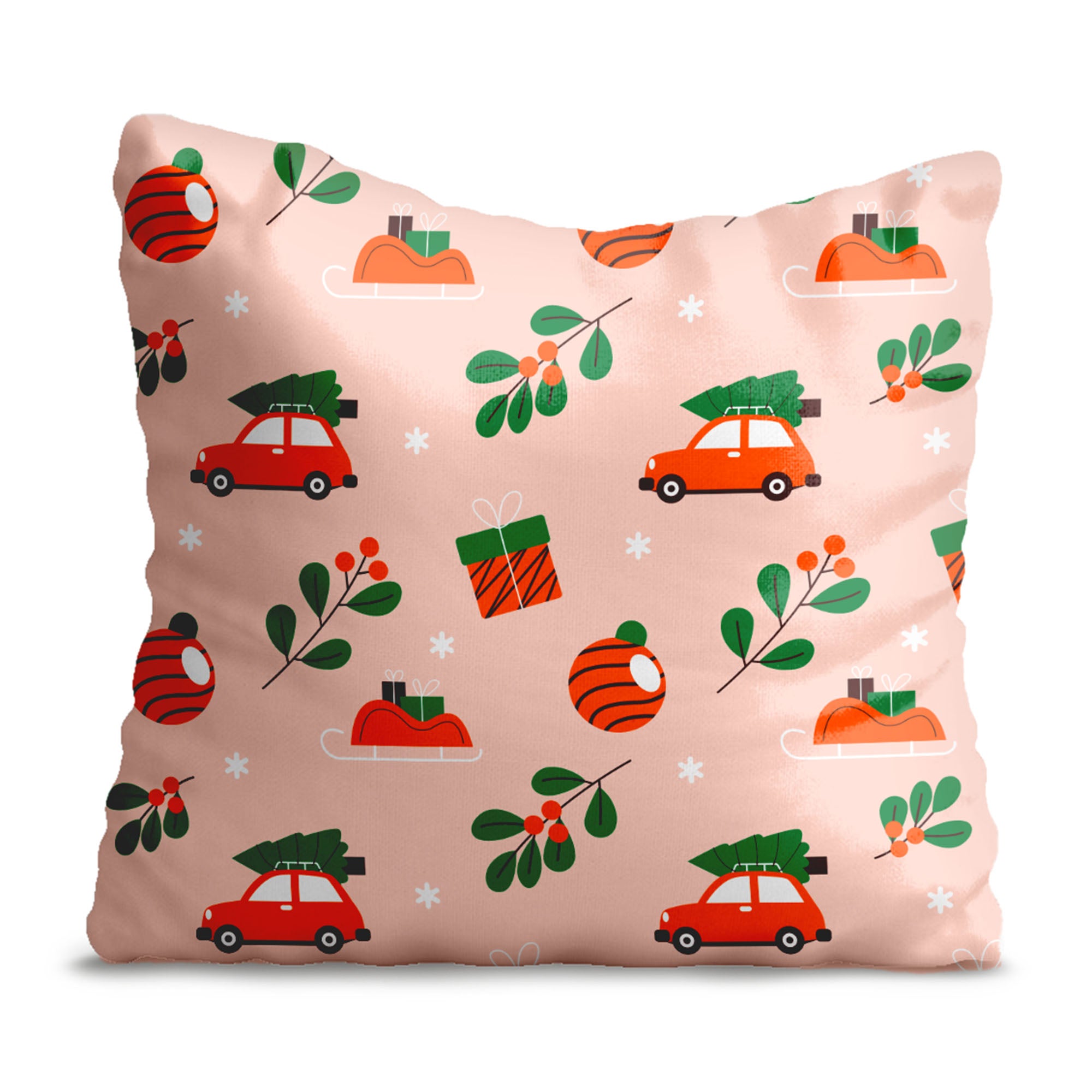 Christmas Celebration-Velvet Pillow