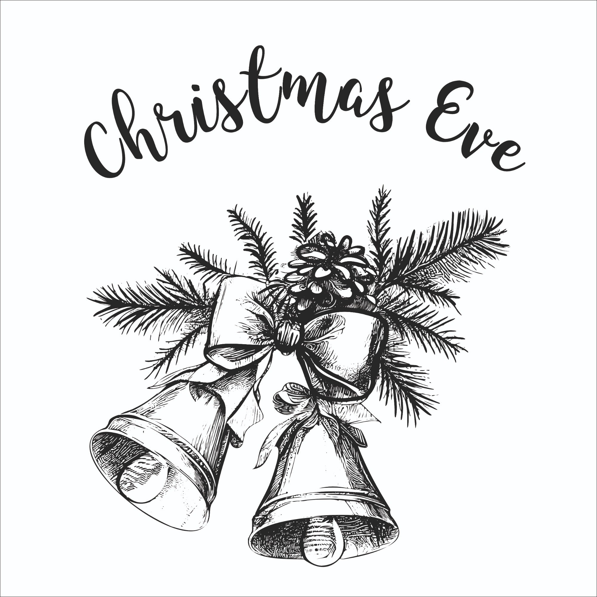 Kissen Christmas Eve White