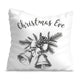 Kissen Christmas Eve White-Velvet