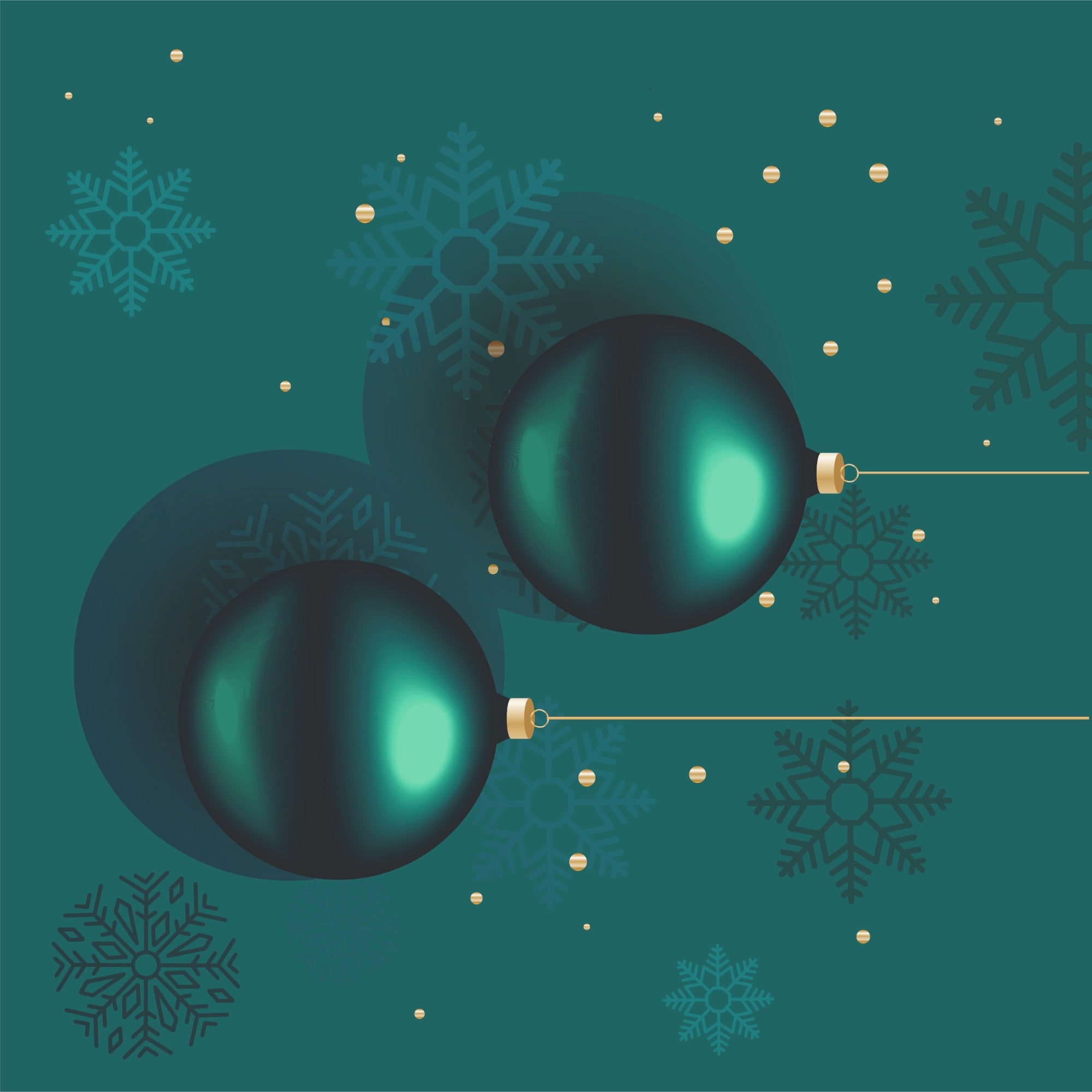 Poduszka Christmas Gold Balls