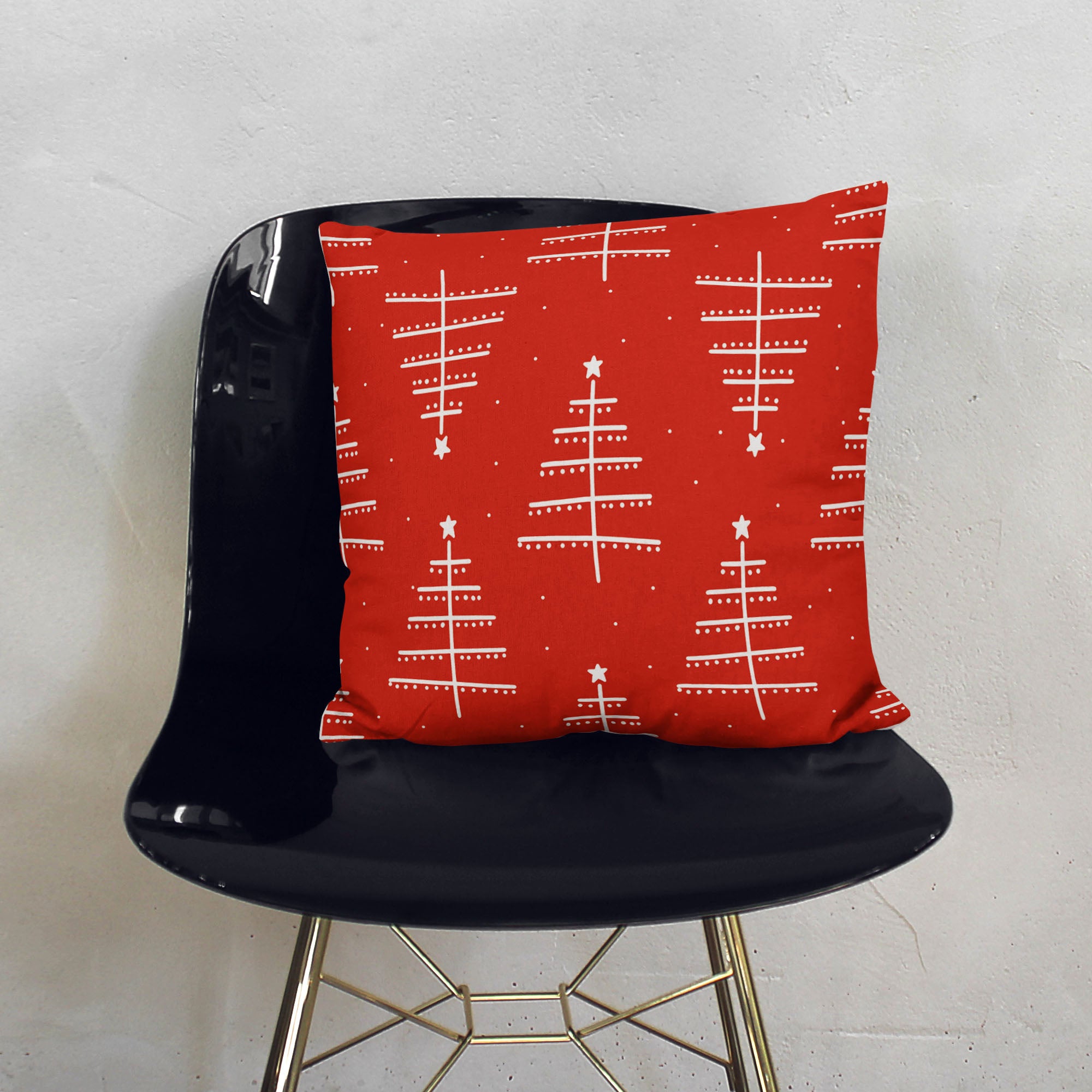 Poduszka Christmas Tree Pattern-Velvet