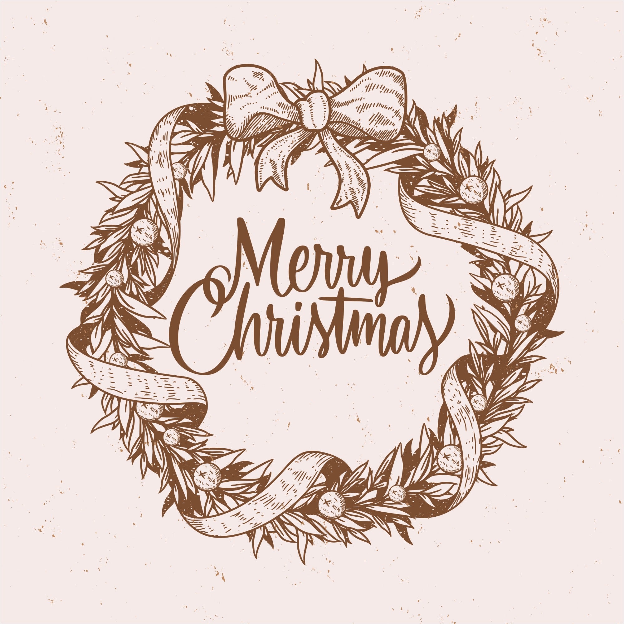 Kissen Christmas Wreath