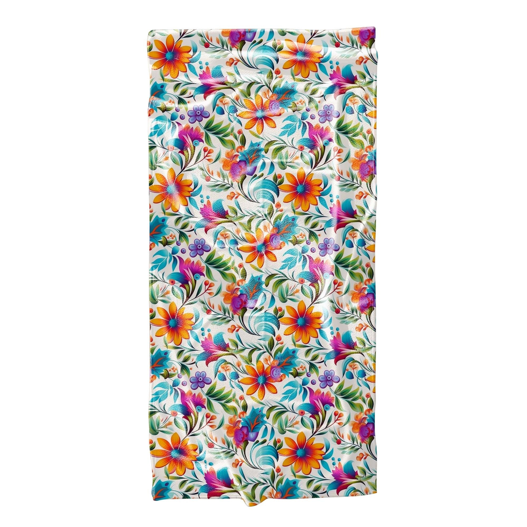 Ręcznik Colorful Floral Pattern-70x140 cm