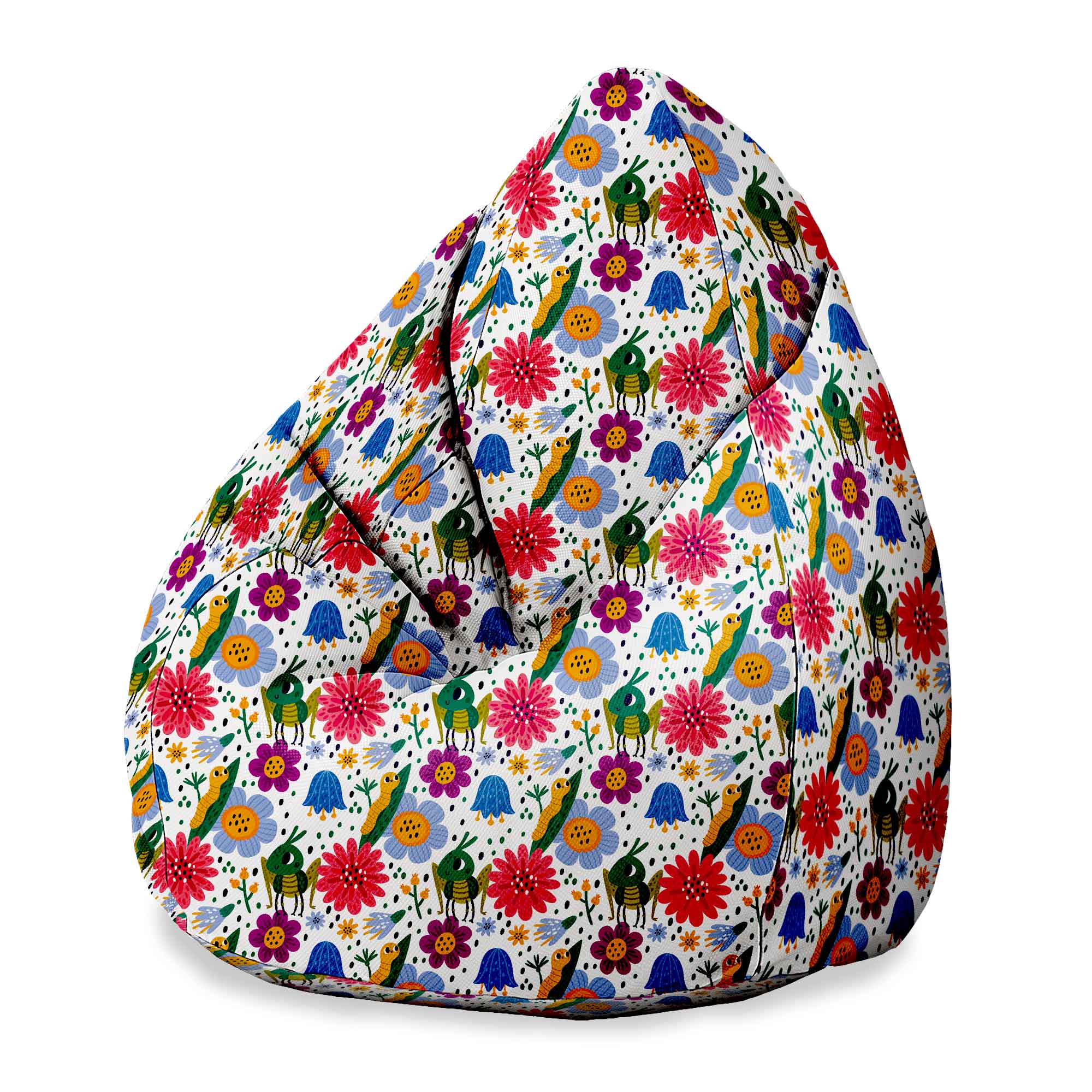 Puf Pearshape Cute Bugs-M-Oxford
