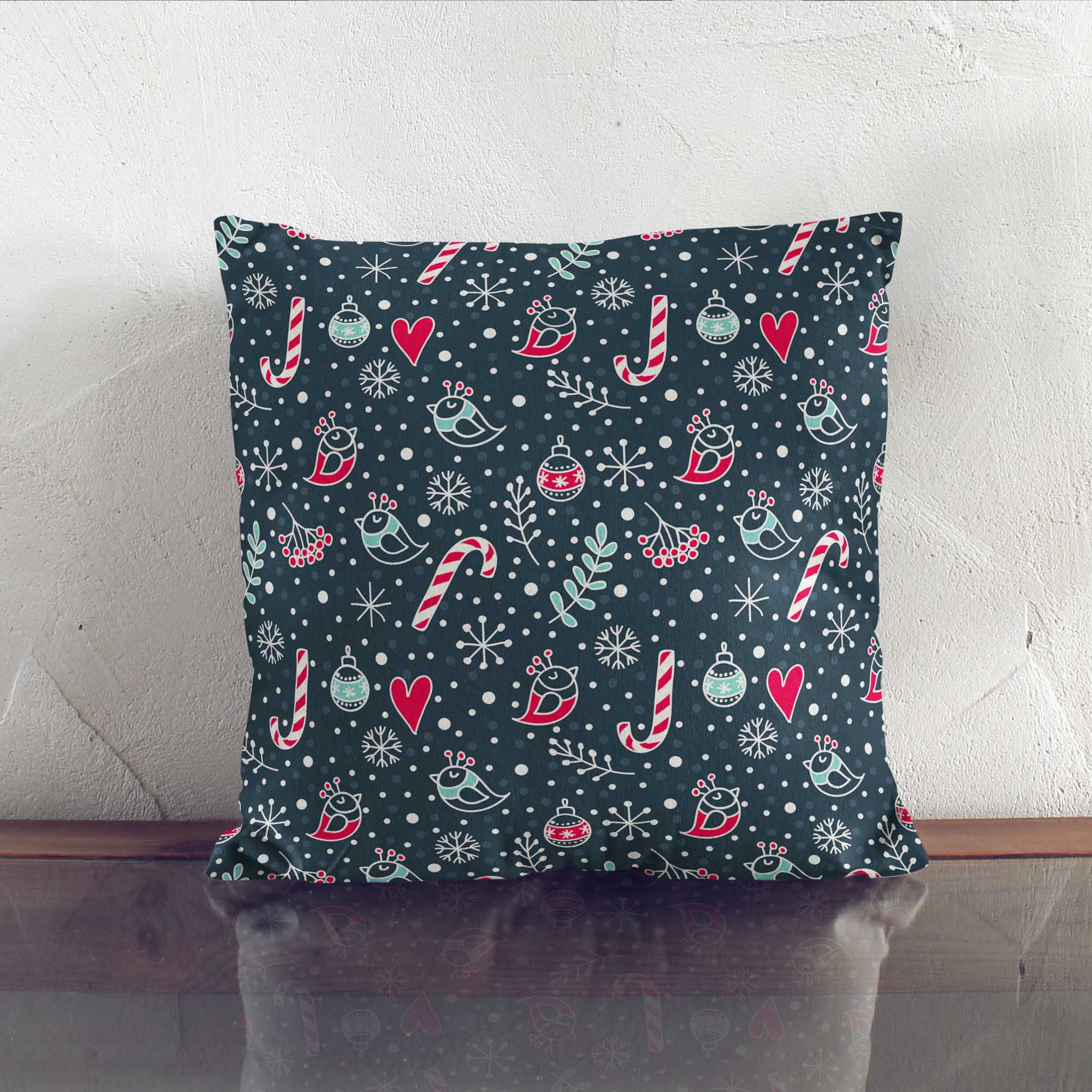 Poduszka Cute Christmas Symbols