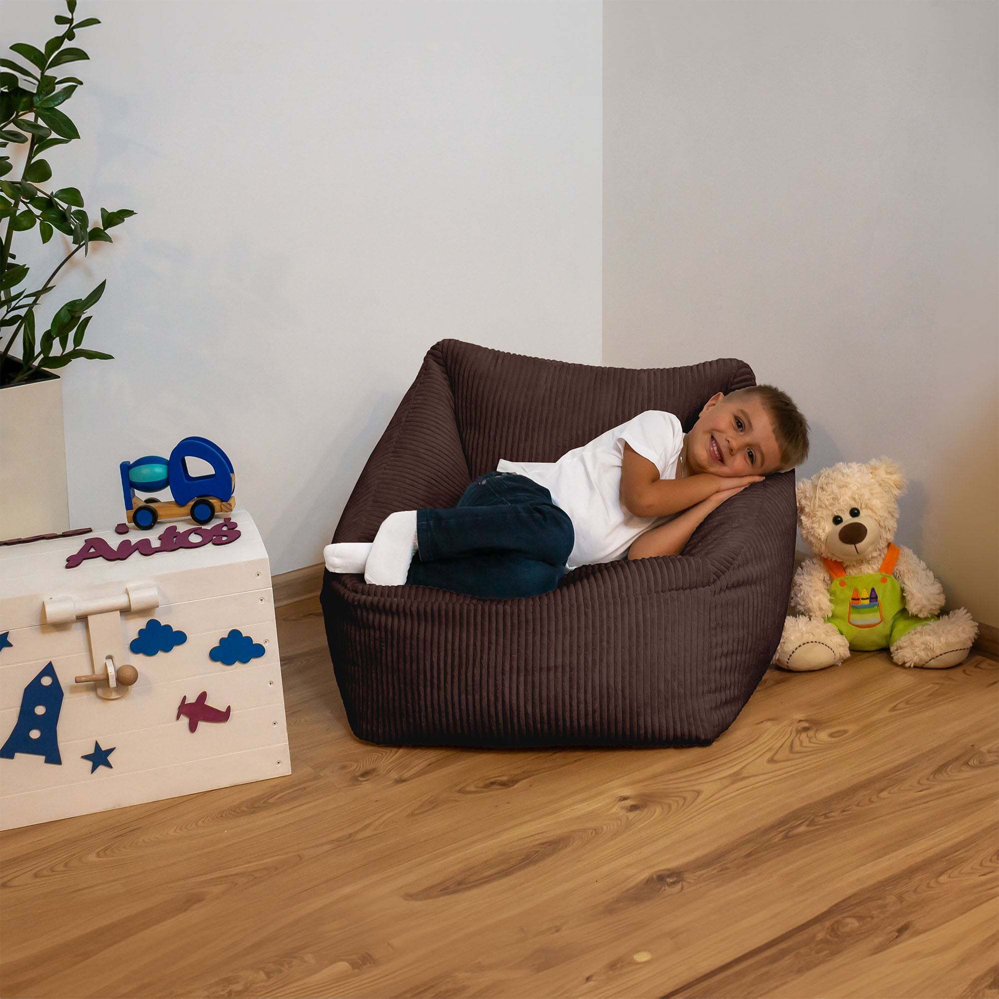 Fotel Dziecięcy Dark Chocolate