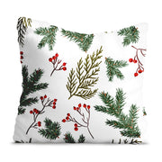 December Red Berries-Oxford Pillow