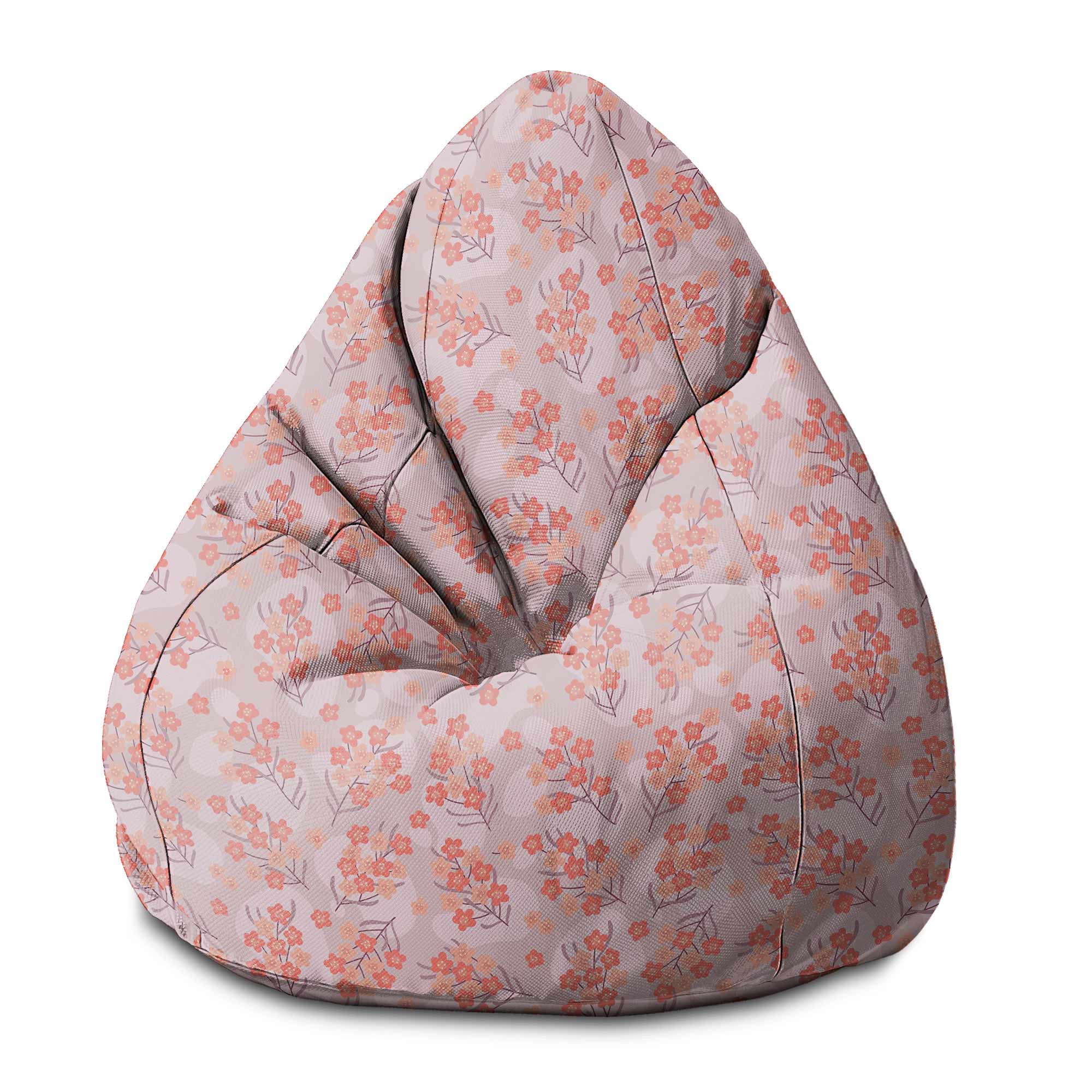 Puf Pearshape Summer Garden