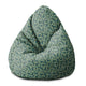 Puf Pearshape Tiny Flowers-S-Zamat