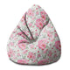 Puf Pearshape Rose Garden-S-Velvet