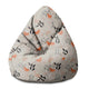 Puf Pearshape Podzimní květiny-M-Velvet