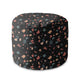 Puf okrągły podnóżek Dark Terrazzo-Velvet