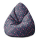 Puf Pearshape Pink Meadow-S-Velvet