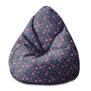 Puf Pearshape Pink Meadow-M-Velvet